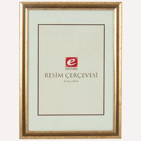 Ertürk 22'lik Altın 10x15 cm Hazır Çerçeve