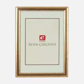 Ertürk 22'lik Altın 15x21 cm Hazır Çerçeve