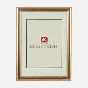 Ertürk 22'lik Altın 15x21 cm Hazır Çerçeve