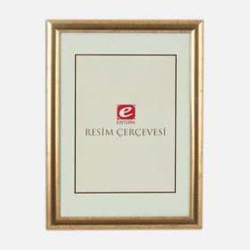 Ertürk 22'lik Altın 15x21 cm Hazır Çerçeve