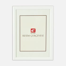 Ertürk 22'lik Beyaz 18x24 cm Hazır Çerçeve