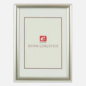 Ertürk 22'lik Gümüş 10x15 cm Hazır Çerçeve
