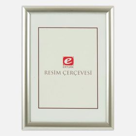 Ertürk 22'lik Gümüş 13x18 cm Hazır Çerçeve