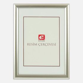 Ertürk 22'lik Gümüş 13x18 cm Hazır Çerçeve