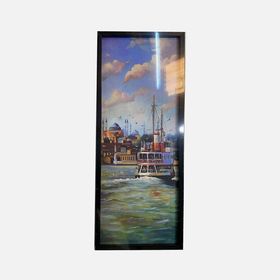 Ertürk 25x65 cm İstanbul Resimli Çerçeve