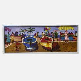 Ertürk 25x65 cm Manzara Resimli Çerçeve