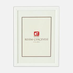 Ertürk 33'lük Beyaz 30x42 cm Hazır Çerçeve