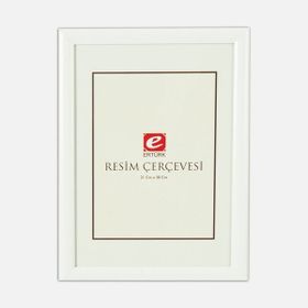 Ertürk 33'lük Beyaz 35x50 cm Hazır Çerçeve