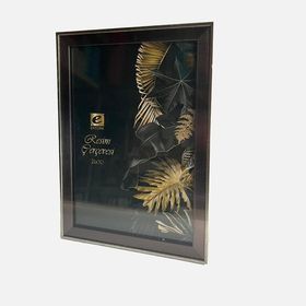 Ertürk Platin 21x30 cm Füme Platin Masaüstü Çerçeve