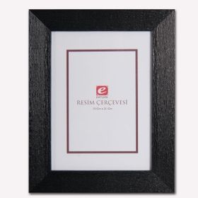 Ertürk Siyah Ağaç Kabuğu 15x21 cm Resim Çerçevesi