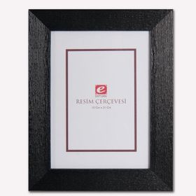 Ertürk Siyah Ağaç Kabuğu 15x21 cm Resim Çerçevesi