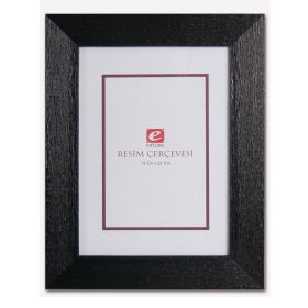Ertürk Siyah Ağaç Kabuğu 15x21 cm Resim Çerçevesi