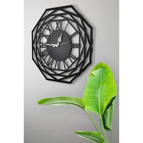 Erva ERV-DS103 Lazer Kesim Metal Duvar Saati