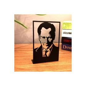 Erva ERV-OB-020 Atatürk Türk Çerçeveli Masaüstü Metal Obje