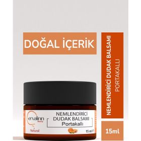 Ervalinn Doğal Kurumayı ve Çatlamayı Önleyici Portakallı 15 ml Nemlendirici Dudak Balsamı