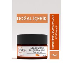 Ervalinn Doğal Kurumayı ve Çatlamayı Önleyici Portakallı 15 ml Nemlendirici Dudak Balsamı
