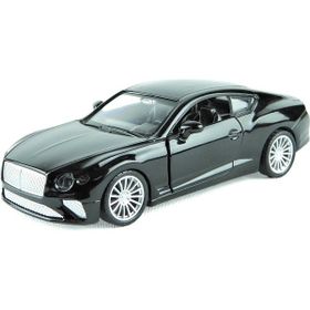 Erzi Bugatti Çek Bırak 12 cm Siyah Metal Süper Spor Oyuncak Araba