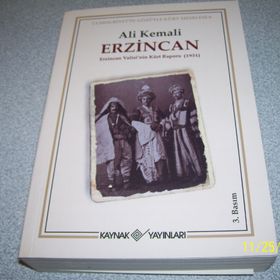 ERZINCAN ERZINCAN VALISININ KÜRT RAPORU 1931 - ALI KEMALI