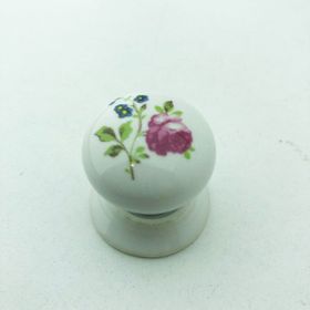 Es-Al 0211- D1 Beyaz Pullu Porselen Kulp