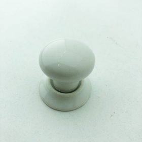 Es-Al 0211 Düz Pullu Beyaz Porselen Kulp