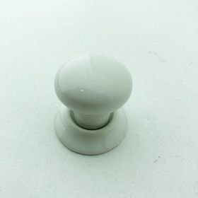 Es-Al 0211 Düz Pullu Beyaz Porselen Kulp