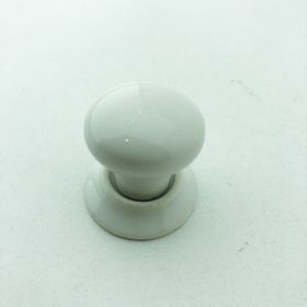 Es-Al 0211 Düz Pullu Beyaz Porselen Kulp