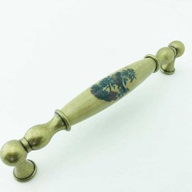 Es-Al Top Kapı 160 Taba Desenli Antik Kulp