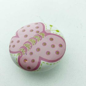 Es-Al Ufo Pembe Kelebek Çocuk Serisi Düğme