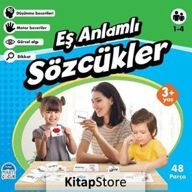 Eş Anlamlı Sözcükler Eğitici Yapboz Martı Çocuk Yayınları