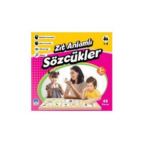 Eş Anlamlı Sözcükler Eğitici Yapboz Martı Çocuk Yayınları