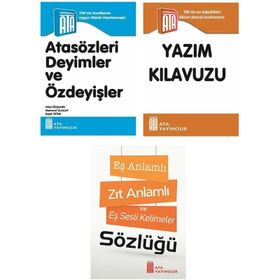 Eş Anlamlı Zıt Anlamlı ve Eş Sesli Kelimeler Sözlüğü-Ayşe Kılıçkaya