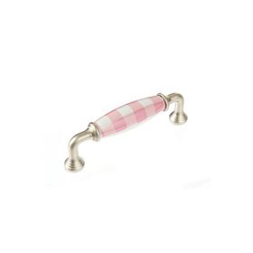 Esal Yıldız Pembe Kareli 96 Pembe-Saten Kulp