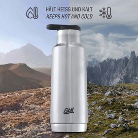 Esbit Pictor 0.75 lt Paslanmaz Gri Çelik İzoleli Termos