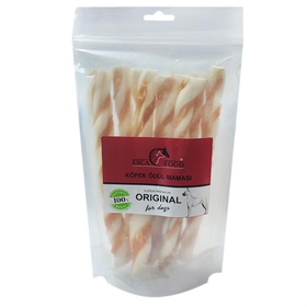 Esca 6x40 gr Tavuk Sargılı Jumbo Burgu Köpek Ödül Kemiği