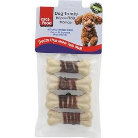 Esca Food 25 gr Dana Etli Pres Kemik 7 cm 4'lü Köpek Ödül Maması