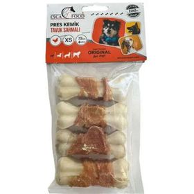 Esca Food 4x114 gr Tavuklu Press Kemik Köpek Ödülü