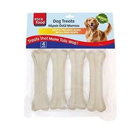 Esca Food Beyaz Pres Kemik 4x12.5 cm Köpek Ödülü
