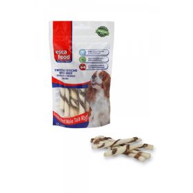 Esca Food Dana Etli Burgu Kemik 12 cm 10'lu Köpek Ödül Maması
