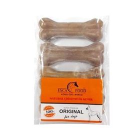Esca Food Naturel 7.5 cm 25x4 gr Pres Kemik Köpek Ödülü