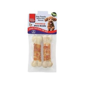 Esca Food Press Kemik Tavuk Eti Sargılı 114 gr Köpek Ödülü