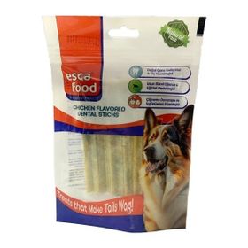 Esca Tavuk Eti Aromalı Dental Çubuk 100 gr Köpek Ödül Maması