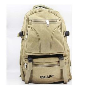 Escape 501 Bej Kanvas Kumaş Dağcı Sırt Çantası