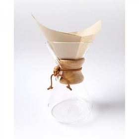 Escobarista 100 Adet 6-8 Cup Pour Over Filtre Kağıdı