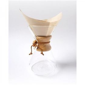 Escobarista 100 Adet 6-8 Cup Pour Over Filtre Kağıdı