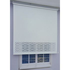 Esdeh Lazer Kesim Kalın Mat Beyaz 90x200 cm Stor Perde