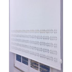 Esdeh Lazer Kesim Mat Kalın Beyaz 160x200 cm Stor Perde