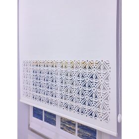 Esdeh Lazer Kesim Mat Kalın Beyaz 160x200 cm Stor Perde