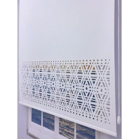 Esdeh Lazer Kesim Mat Kalın Beyaz 160x200 cm Stor Perde