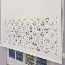 Esdeh Lazer Kesim Mat Kalın Beyaz 160x200 cm Stor Perde
