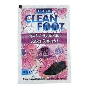 Esela Clean Foot 10 gr Ayak ve Ayakkabı Koku Önleyici